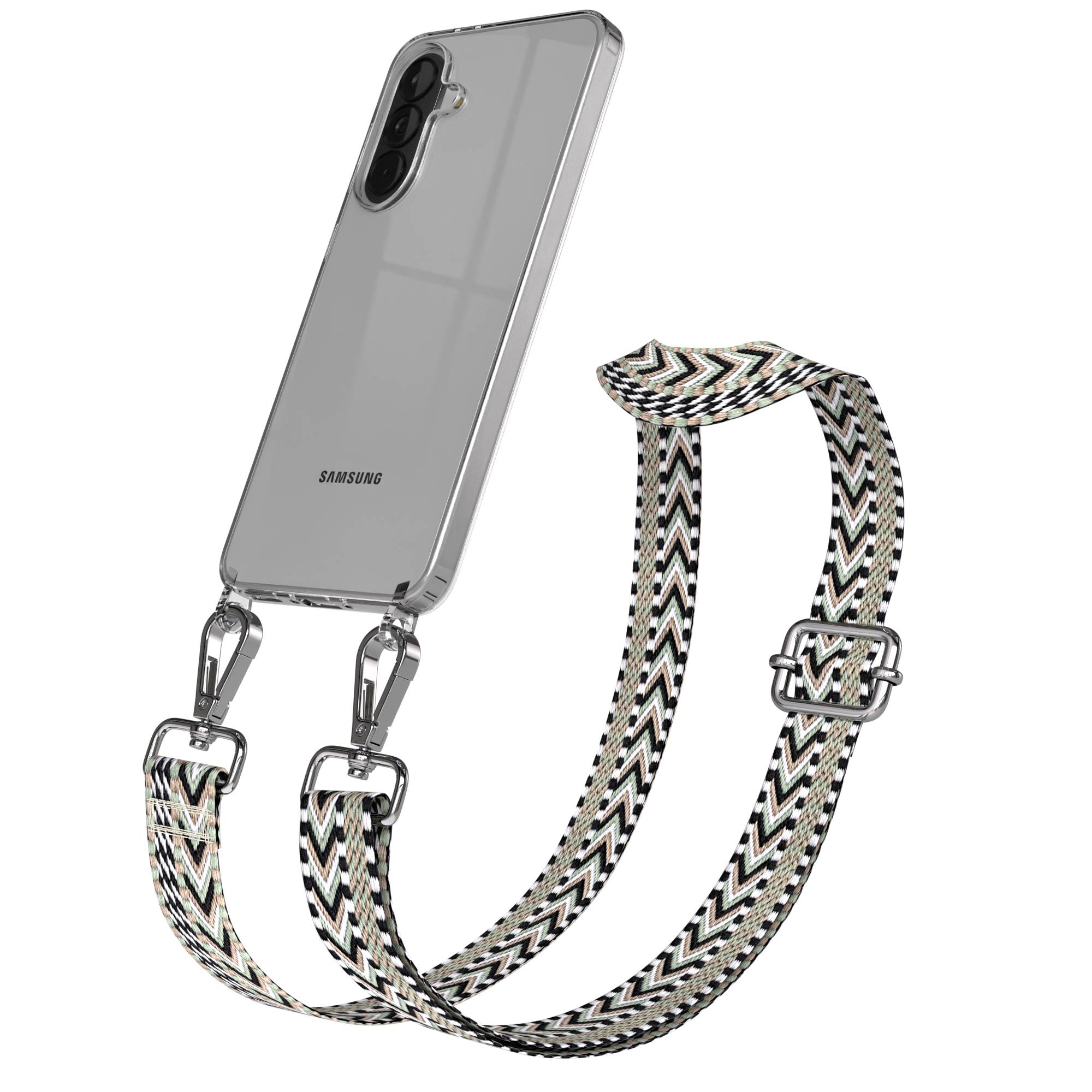 Samsung Galaxy A37 Handykette mit verstellbarem Boho Band Umhängeriemen 