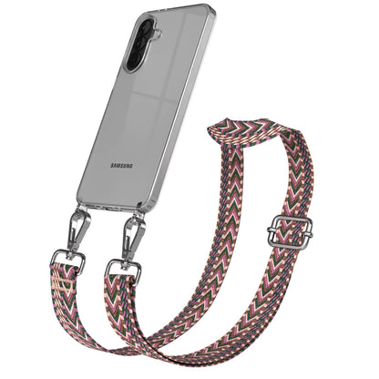 Samsung Galaxy A37 Handykette mit verstellbarem Boho Band Umhängeriemen 