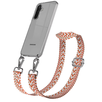 Samsung Galaxy A37 Handykette mit verstellbarem Boho Band Umhängeriemen 