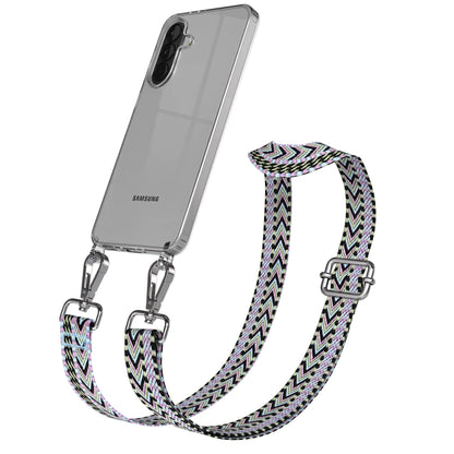 Samsung Galaxy A37 Handykette mit verstellbarem Boho Band Umhängeriemen 