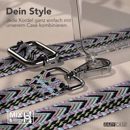 Samsung Galaxy A37 Handykette mit verstellbarem Boho Band Umhängeriemen 