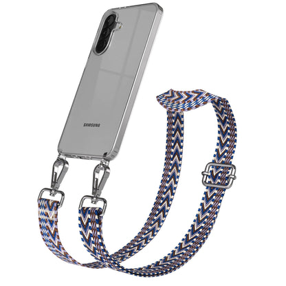 Samsung Galaxy A37 Handykette mit verstellbarem Boho Band Umhängeriemen 