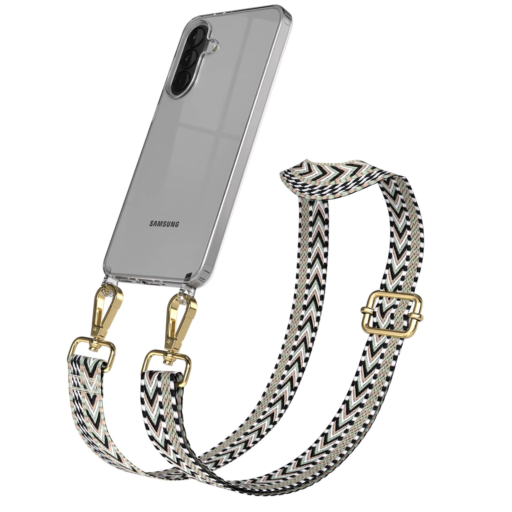 Samsung Galaxy A37 Handykette mit verstellbarem Boho Band Umhängeriemen 