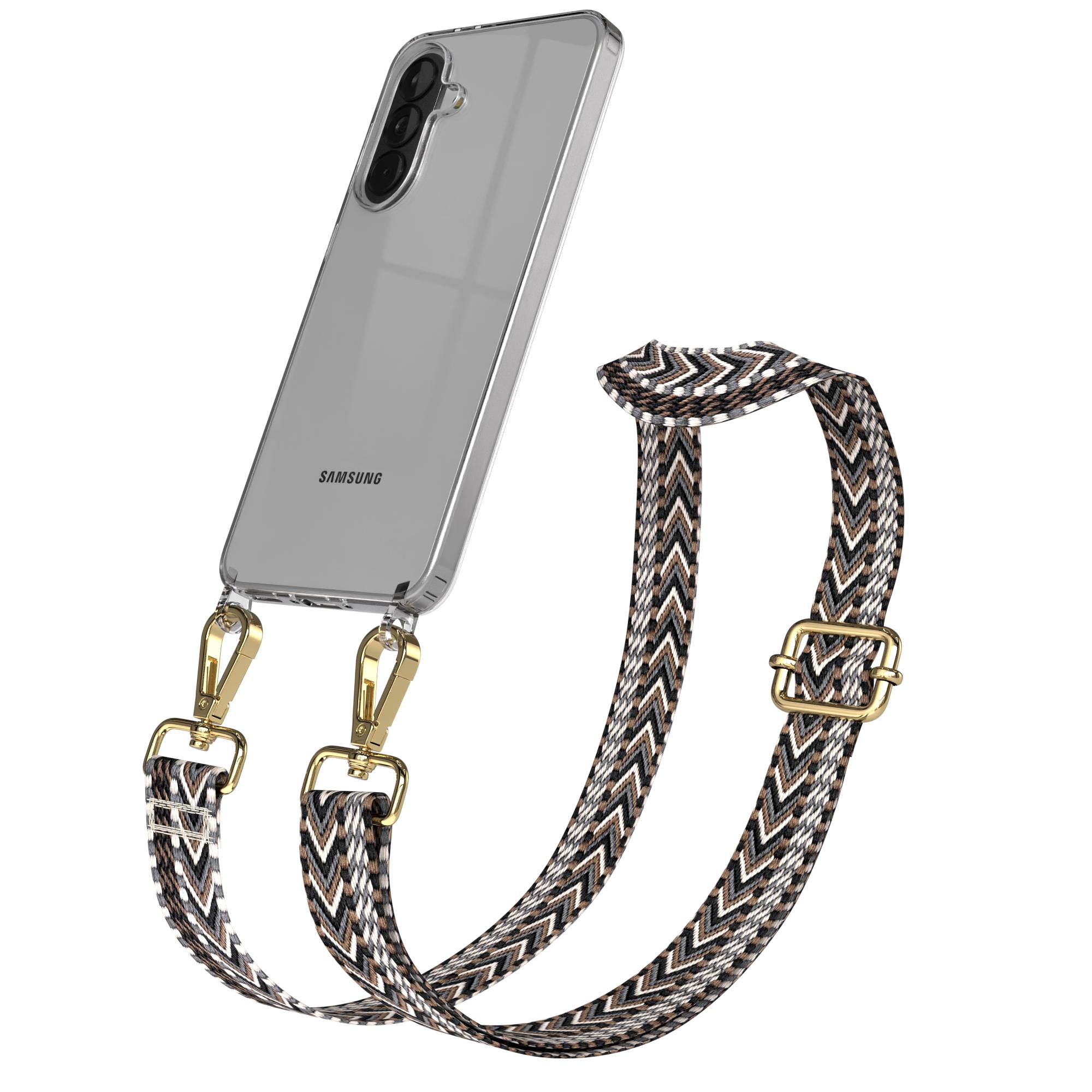 Samsung Galaxy A37 Handykette mit verstellbarem Boho Band Umhängeriemen 