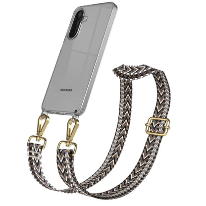 Samsung Galaxy A37 Handykette mit verstellbarem Boho Band Umhängeriemen 