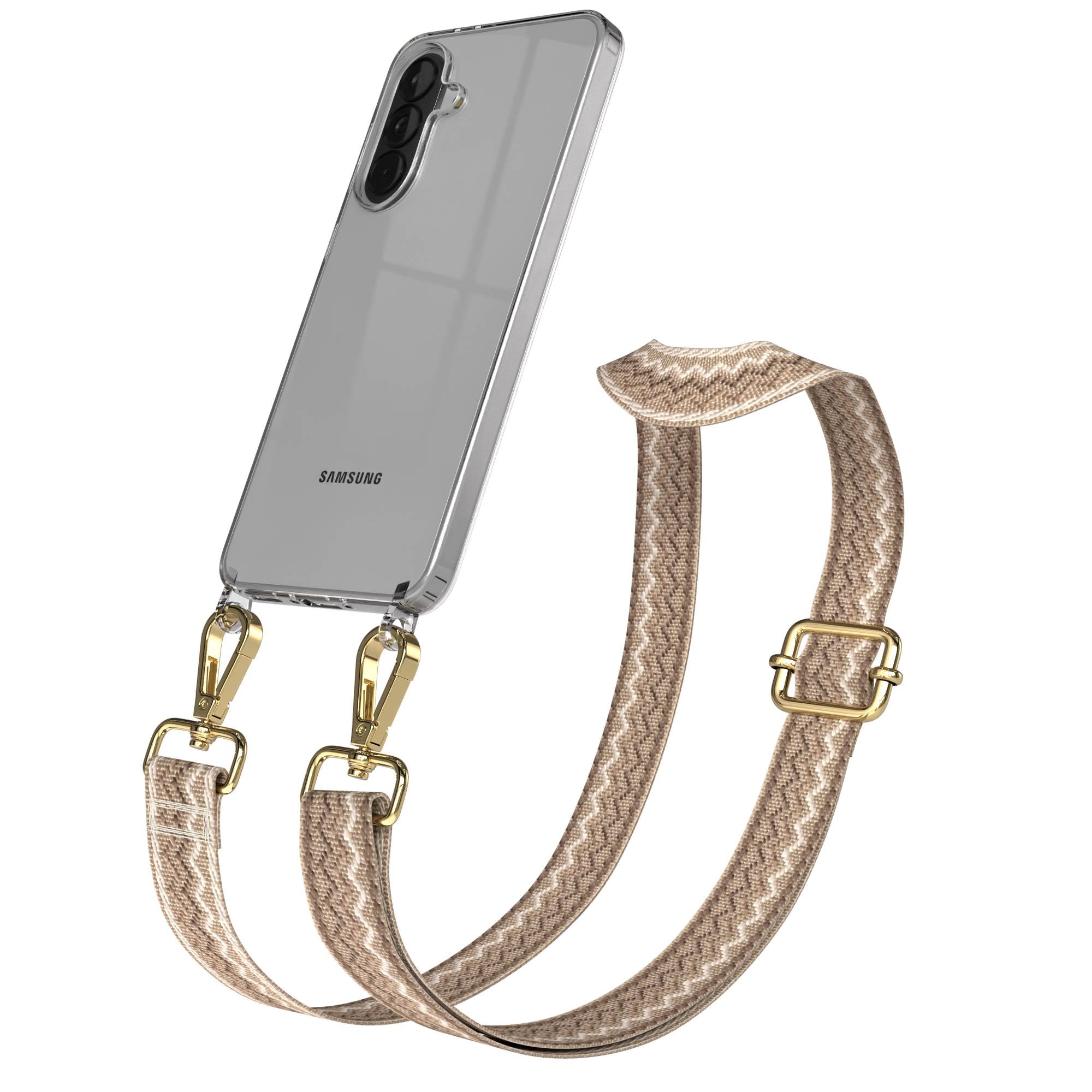 Samsung Galaxy A37 Handykette mit verstellbarem Boho Band Umhängeriemen 