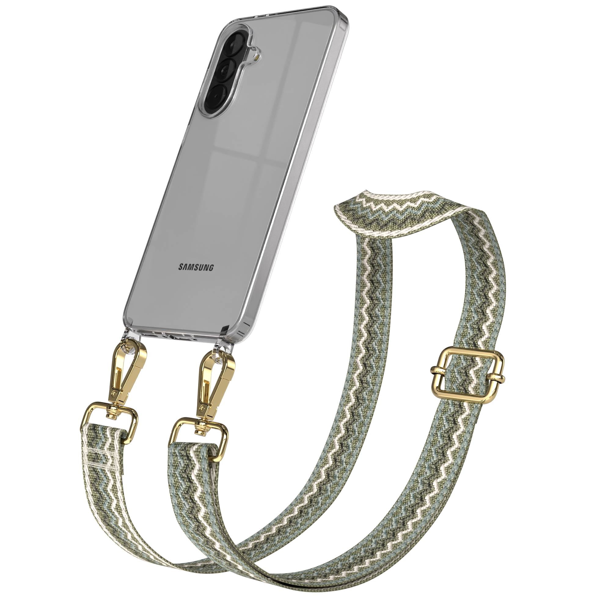 Samsung Galaxy A37 Handykette mit verstellbarem Boho Band Umhängeriemen 