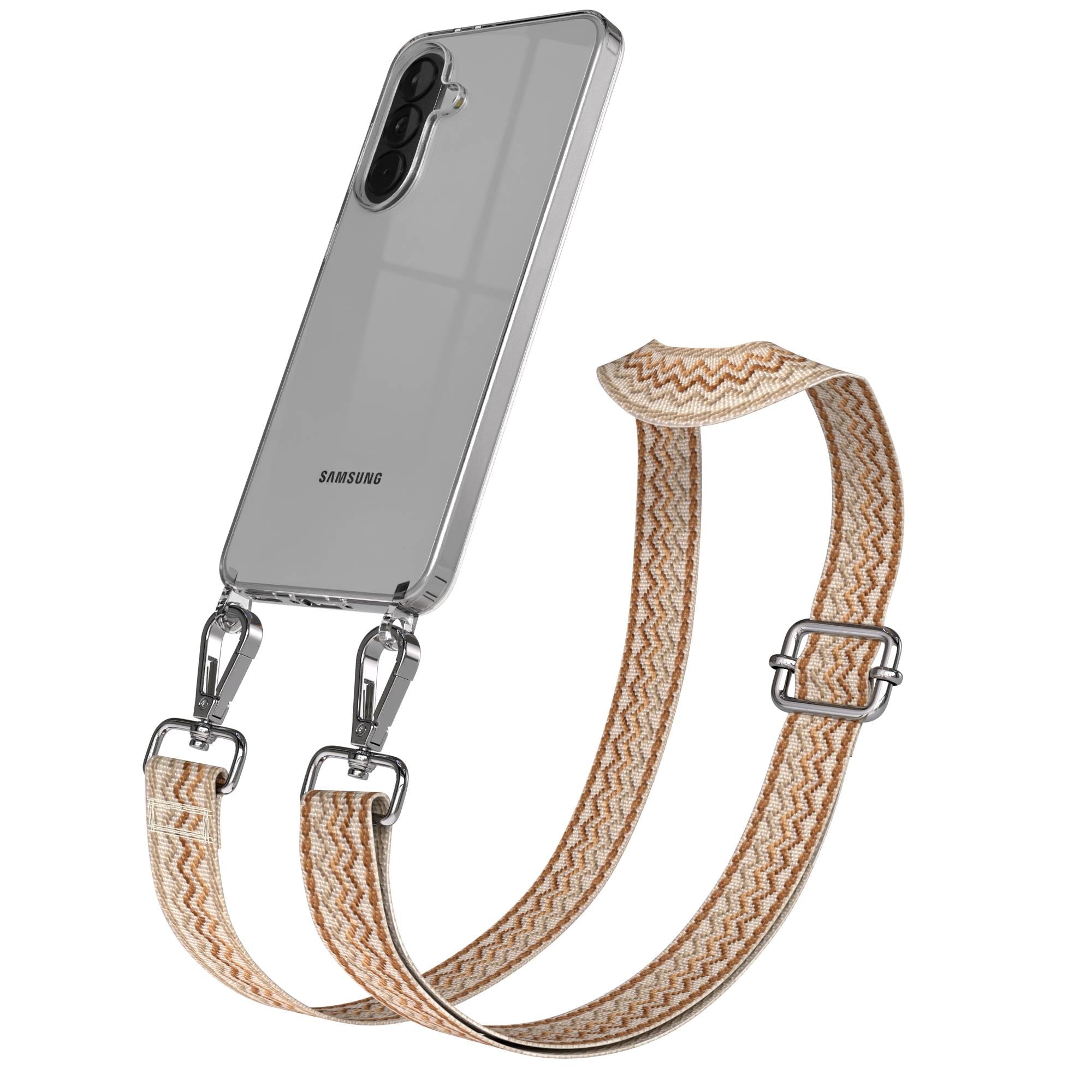 Samsung Galaxy A37 Handykette mit verstellbarem Boho Band Umhängeriemen 