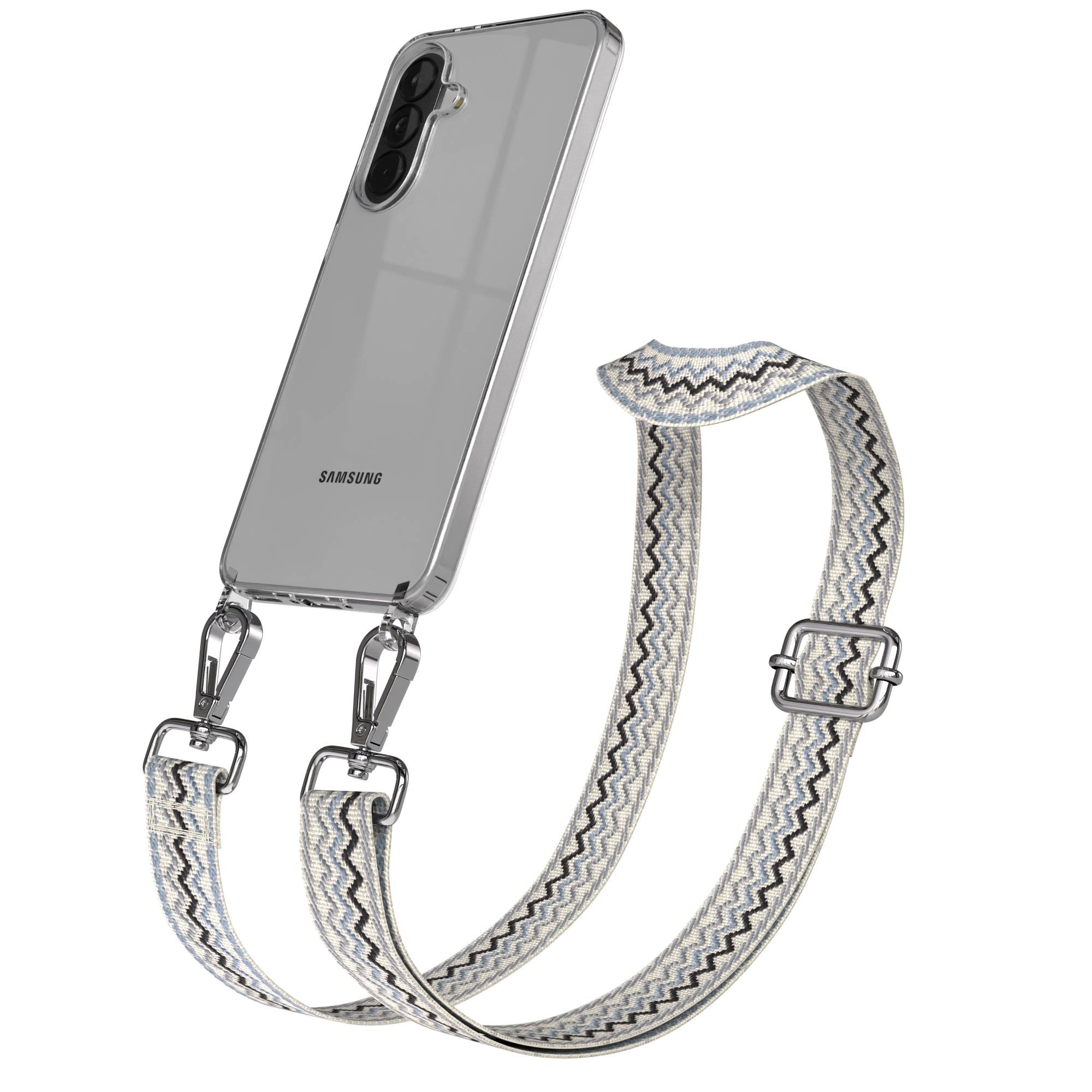 Samsung Galaxy A37 Handykette mit verstellbarem Boho Band Umhängeriemen 