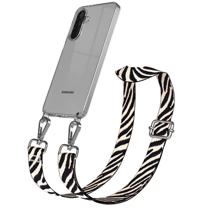 Samsung Galaxy A37 Handykette mit Boho Band verstellbar zum Umhängen 
