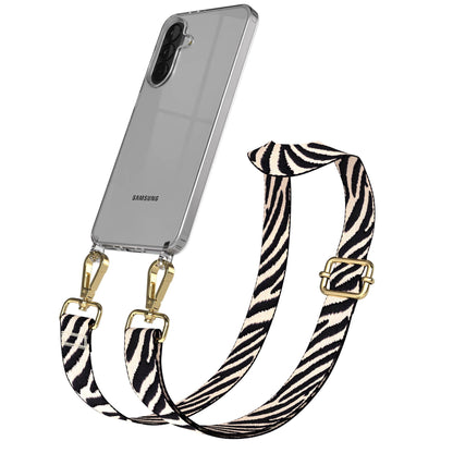 Samsung Galaxy A37 Handykette mit Boho Band verstellbar zum Umhängen 