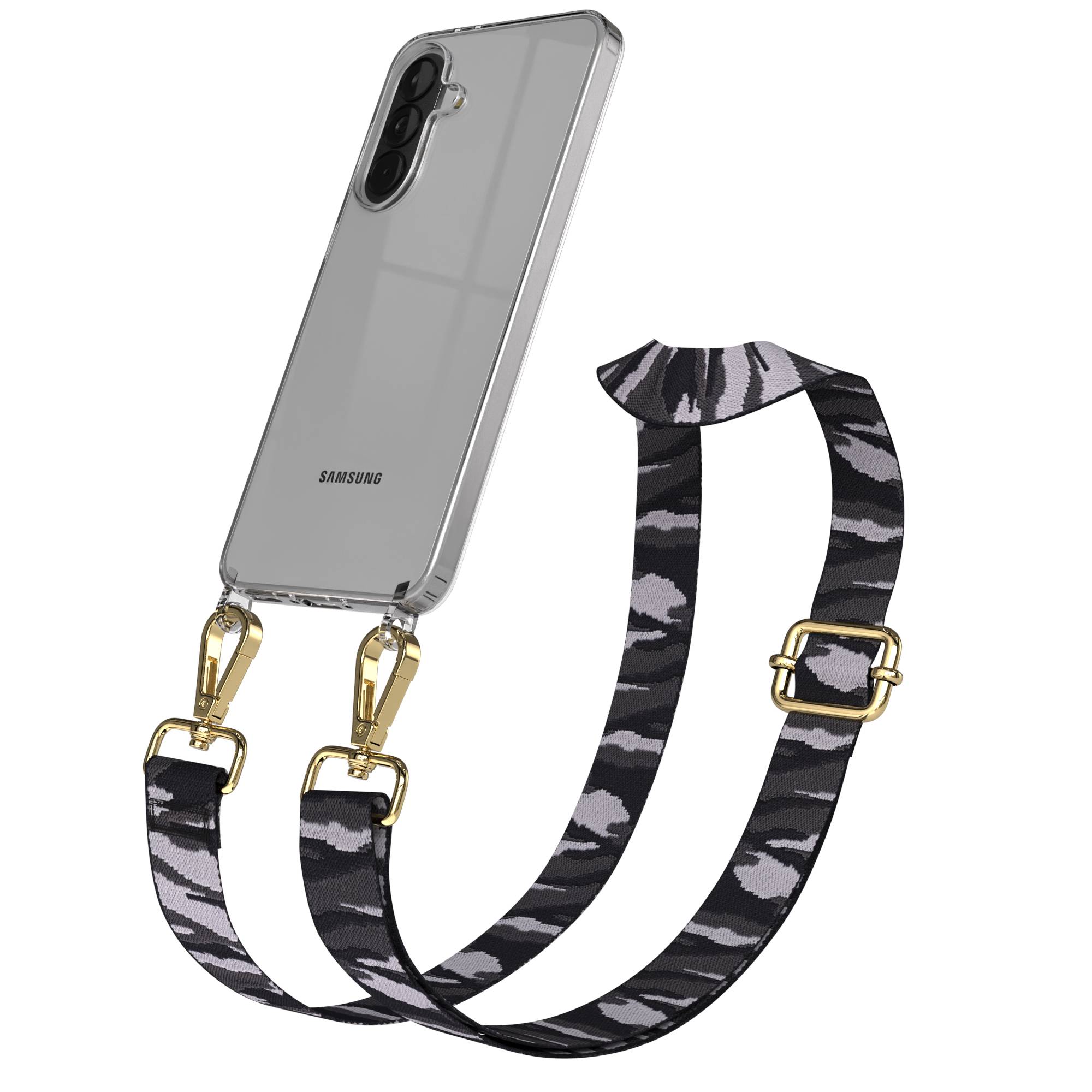 Samsung Galaxy A37 Handykette mit Boho Band verstellbar zum Umhängen 