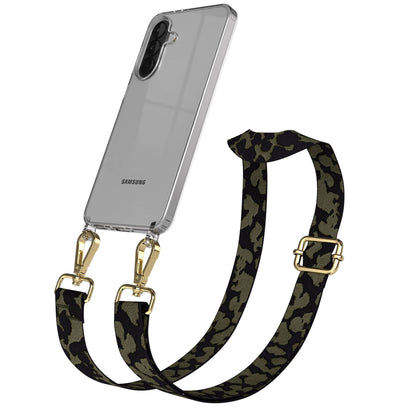 Samsung Galaxy A37 Handykette mit Boho Band verstellbar zum Umhängen 