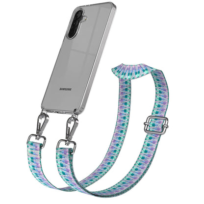 Samsung Galaxy A37 Handykette mit verstellbarem Boho Band Umhängeriemen 