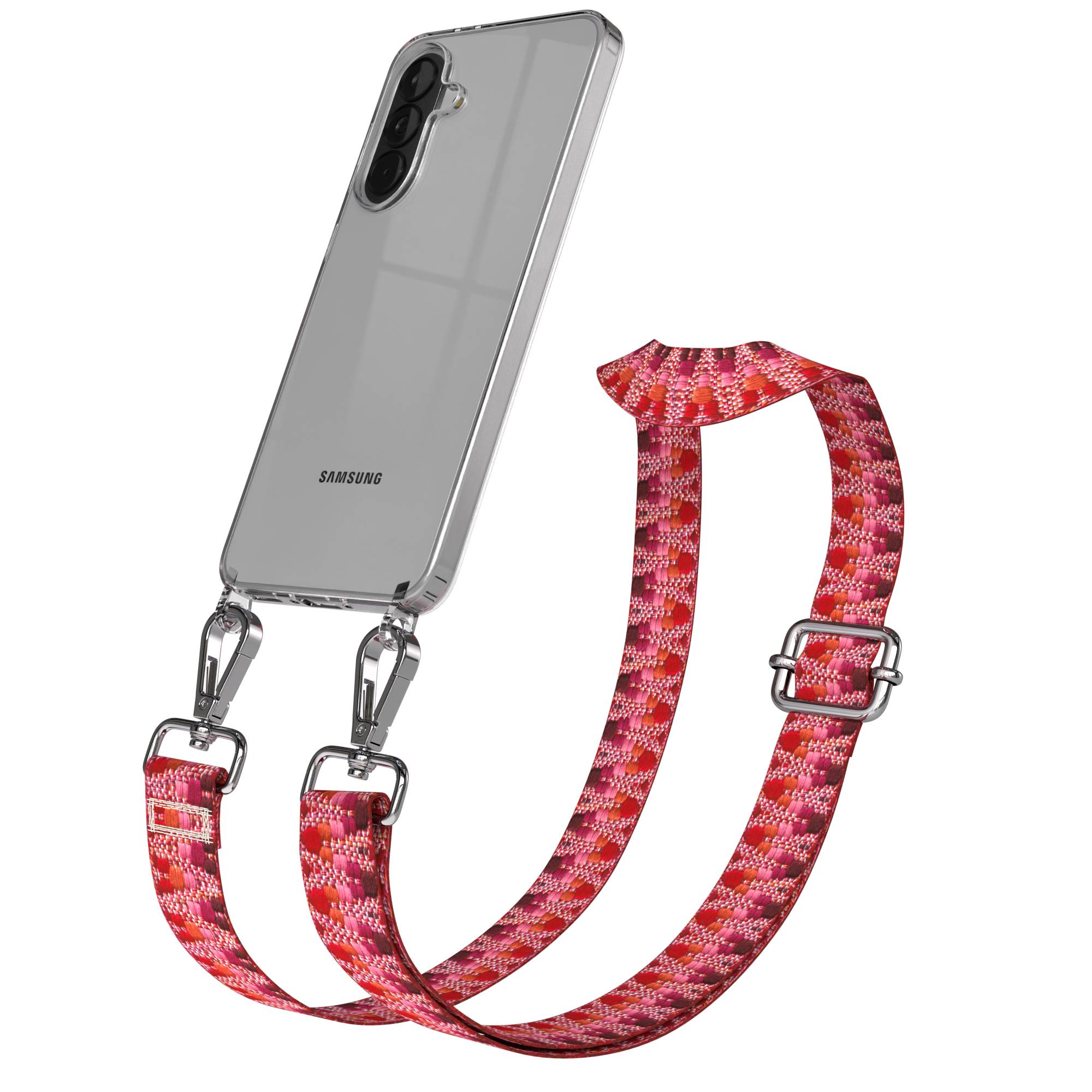 Samsung Galaxy A37 Handykette mit verstellbarem Boho Band Umhängeriemen 