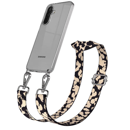 Samsung Galaxy A37 Handykette mit Boho Band verstellbar zum Umhängen 