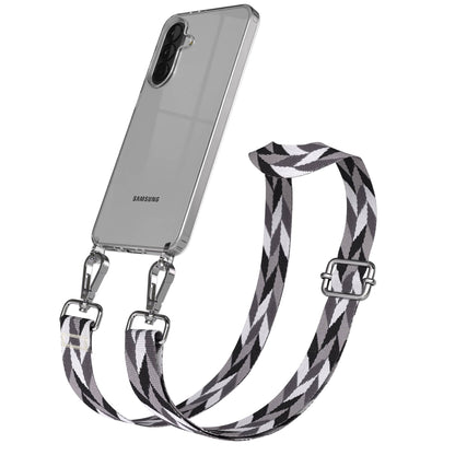 Samsung Galaxy A37 Handykette mit Boho Band verstellbar zum Umhängen 