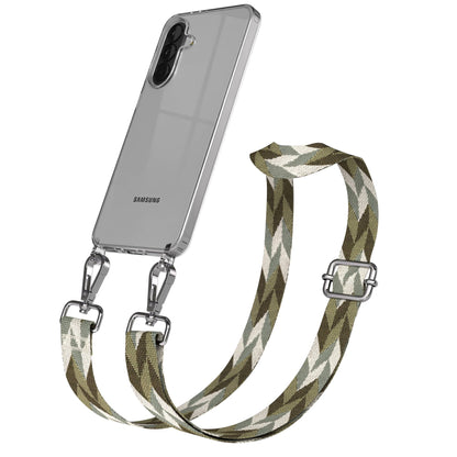 Samsung Galaxy A37 Handykette mit Boho Band verstellbar zum Umhängen 