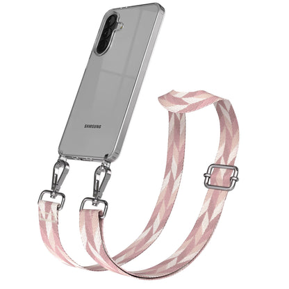 Samsung Galaxy A37 Handykette mit Boho Band verstellbar zum Umhängen 