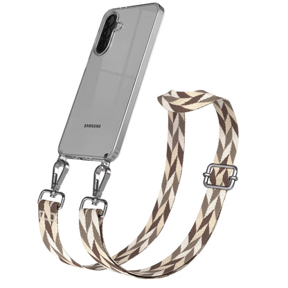 Samsung Galaxy A37 Handykette mit Boho Band verstellbar zum Umhängen 