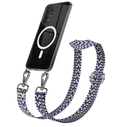 Samsung Galaxy A37 Handykette mit MagSafe und Boho Trageriemen Set 