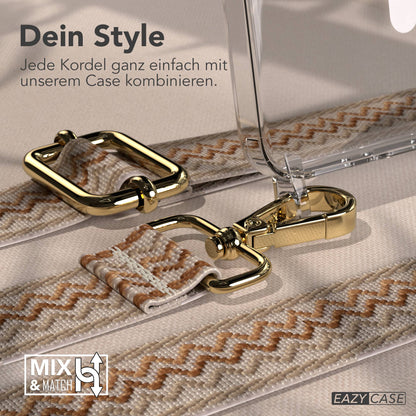 Samsung Galaxy A37 Handykette mit MagSafe und Boho Trageriemen Set 