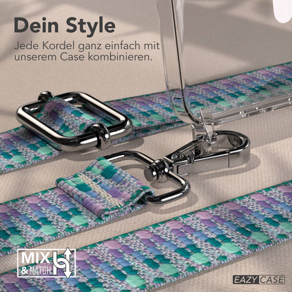 Samsung Galaxy A37 Handykette mit MagSafe und Boho Trageriemen Set 