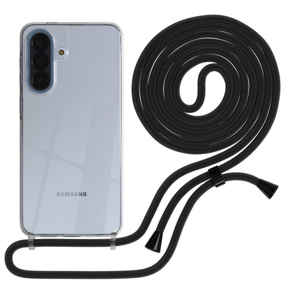 Samsung Galaxy A57 transparente Handykette mit verstellbarer Kordel zum Umhängen 
