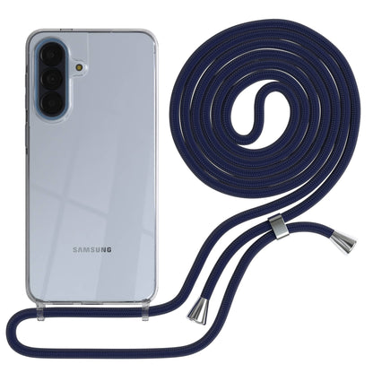 Samsung Galaxy A57 transparente Handykette mit verstellbarer Kordel zum Umhängen 