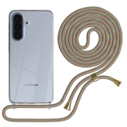 Samsung Galaxy A57 transparente Handykette mit verstellbarer Kordel zum Umhängen 
