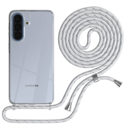 Samsung Galaxy A57 transparente Handykette mit verstellbarer Kordel zum Umhängen 