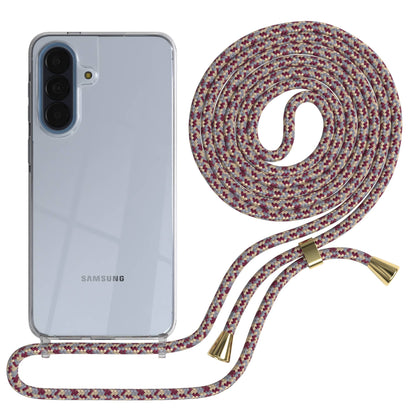 Samsung Galaxy A57 transparente Handykette mit verstellbarer Kordel zum Umhängen 