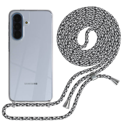 Samsung Galaxy A57 transparente Handykette mit verstellbarer Kordel zum Umhängen 