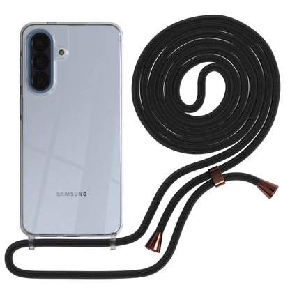 Samsung Galaxy A57 transparente Handykette mit verstellbarer Kordel zum Umhängen 