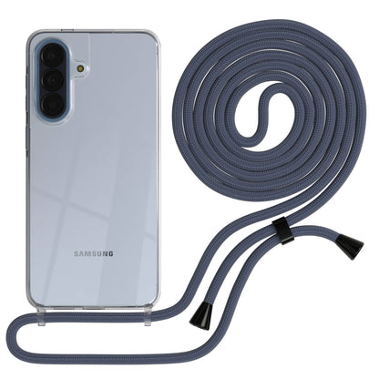 Samsung Galaxy A57 transparente Handykette mit verstellbarer Kordel zum Umhängen 