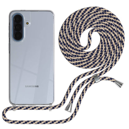 Samsung Galaxy A57 transparente Handykette mit verstellbarer Kordel zum Umhängen 