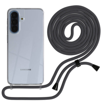 Samsung Galaxy A57 transparente Handykette mit verstellbarer Kordel zum Umhängen 