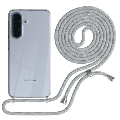 Samsung Galaxy A57 transparente Handykette mit verstellbarer Kordel zum Umhängen 