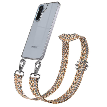 Samsung Galaxy A57 Handykette mit verstellbarem Boho Tragegurt 
