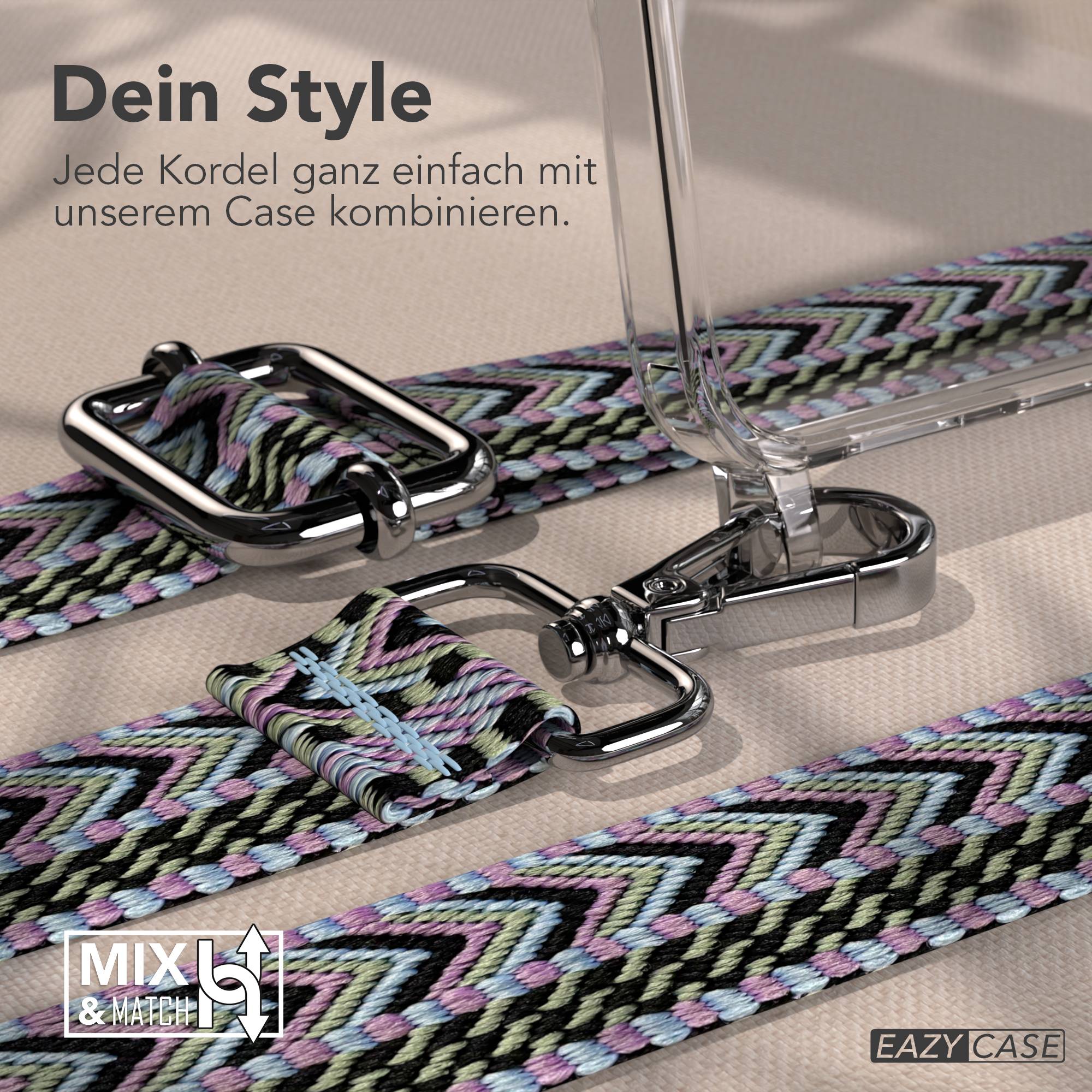 Samsung Galaxy A57 Handykette mit verstellbarem Boho Tragegurt 
