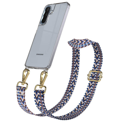 Samsung Galaxy A57 Handykette mit verstellbarem Boho Tragegurt 