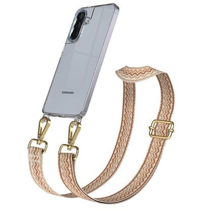 Samsung Galaxy A57 Handykette mit verstellbarem Boho Tragegurt 