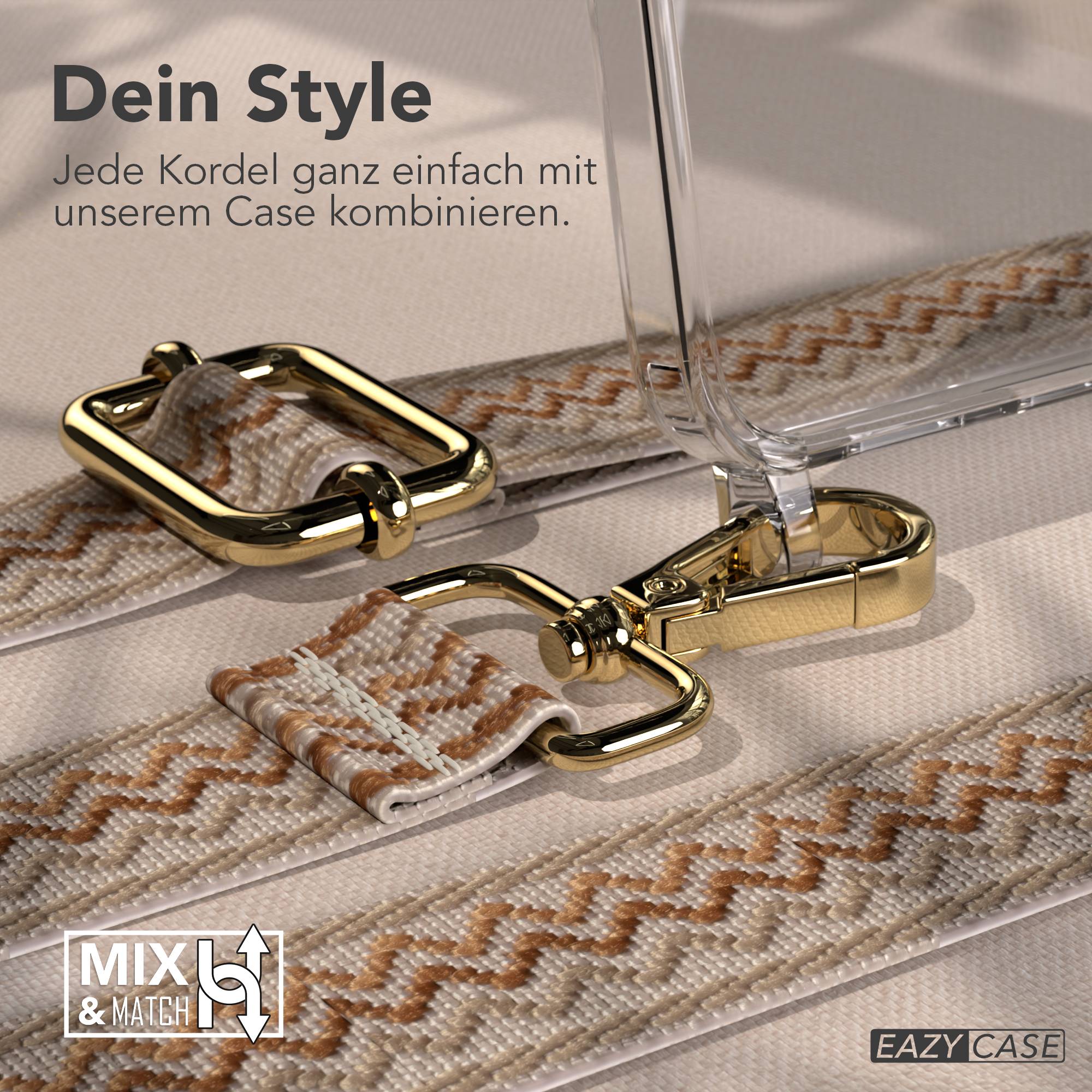 Samsung Galaxy A57 Handykette mit verstellbarem Boho Tragegurt 