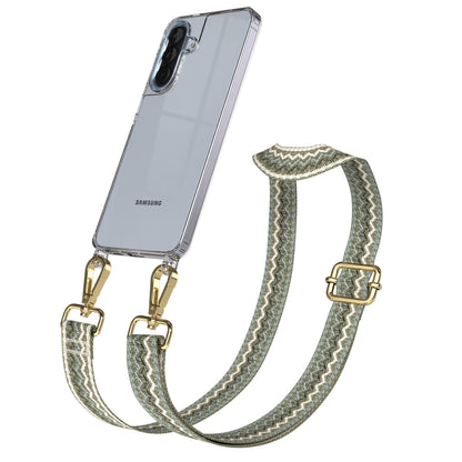 Samsung Galaxy A57 Handykette mit verstellbarem Boho Tragegurt 