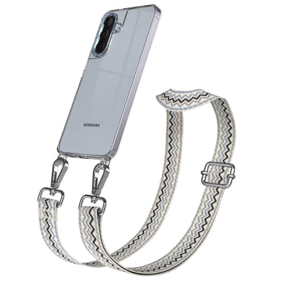 Samsung Galaxy A57 Handykette mit verstellbarem Boho Tragegurt 