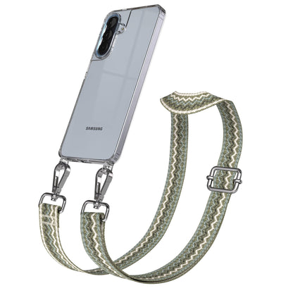 Samsung Galaxy A57 Handykette mit verstellbarem Boho Tragegurt 
