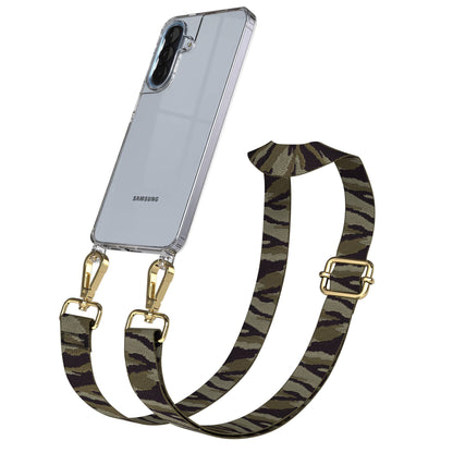 Samsung Galaxy A57 Handykette mit Boho Band verstellbar 
