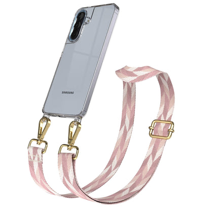 Samsung Galaxy A57 Handykette mit Boho Band verstellbar 