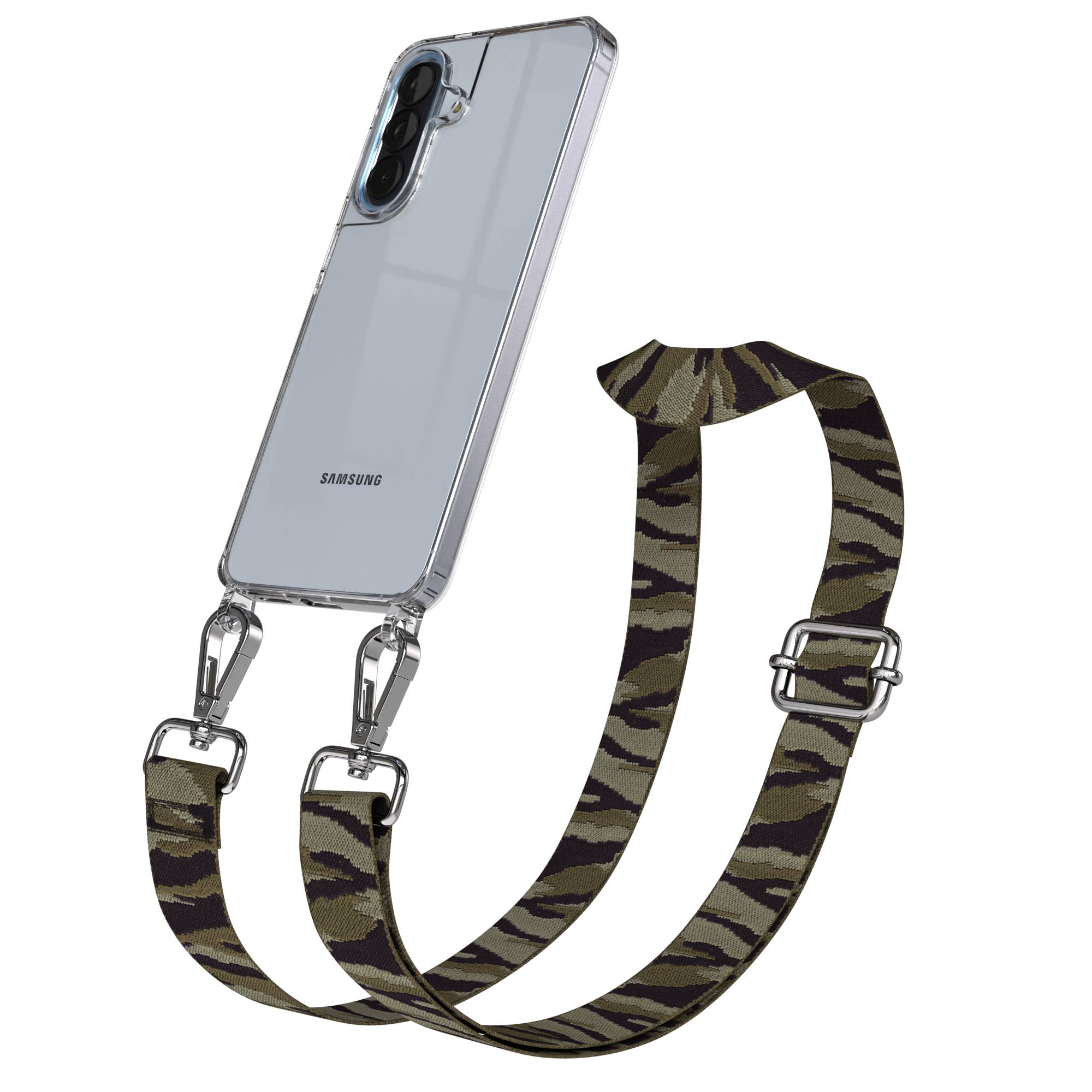 Samsung Galaxy A57 Handykette mit Boho Band verstellbar 