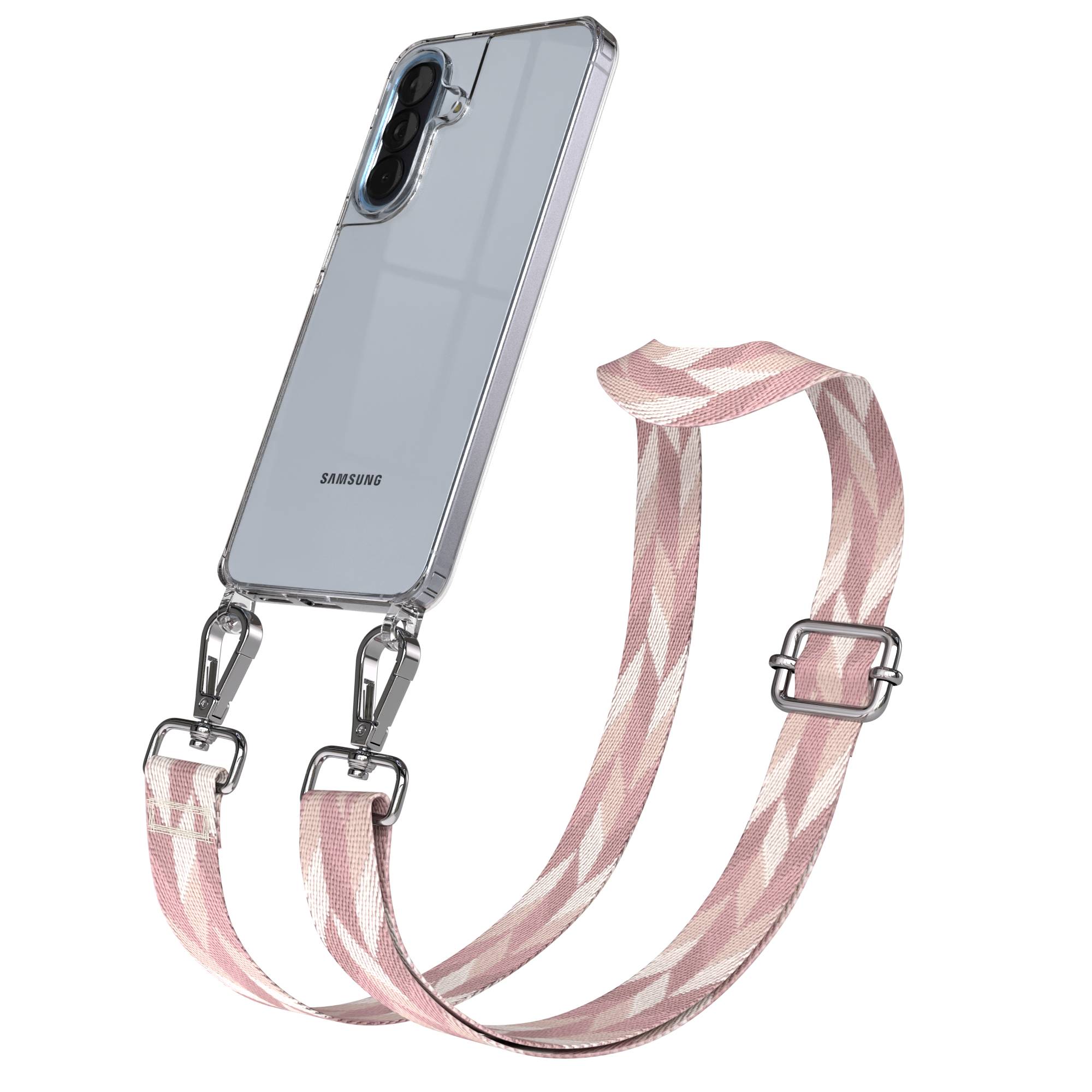 Samsung Galaxy A57 Handykette mit Boho Band verstellbar 